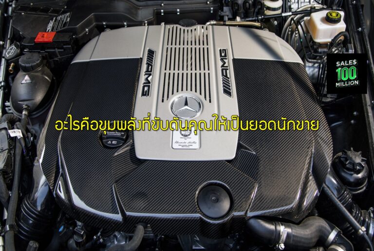 อะไรคือขุมพลังที่ขับดันคุณให้เป็นยอดนักขาย