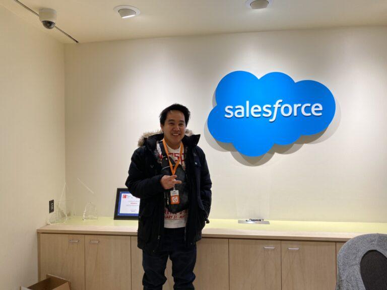 ประสบการณ์ระดับโลกกับการเยี่ยมชมบริษัท Salesforce