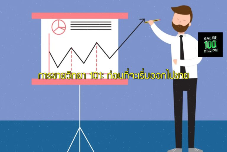 การขายวิทยา 101: ก่อนที่จะเริ่มออกไปขาย