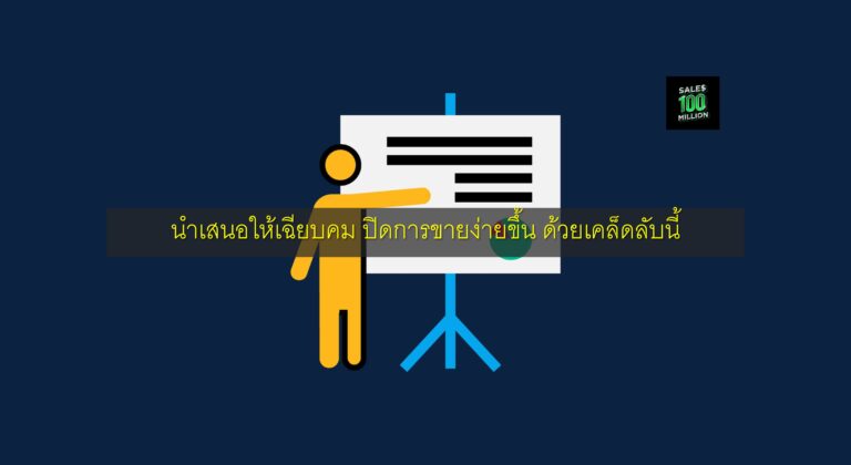 นำเสนอให้เฉียบคม ปิดการขายง่ายขึ้น ด้วยเคล็ดลับนี้