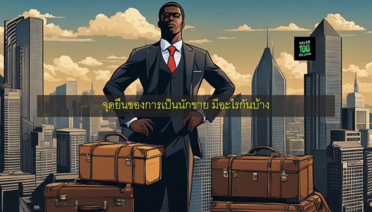 จุดยืนของการเป็นนักขาย มีอะไรกันบ้าง