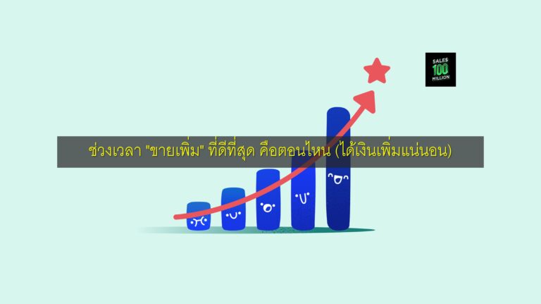 ช่วงเวลา “ขายเพิ่ม” ที่ดีที่สุด คือตอนไหน (ได้เงินเพิ่มแน่นอน)
