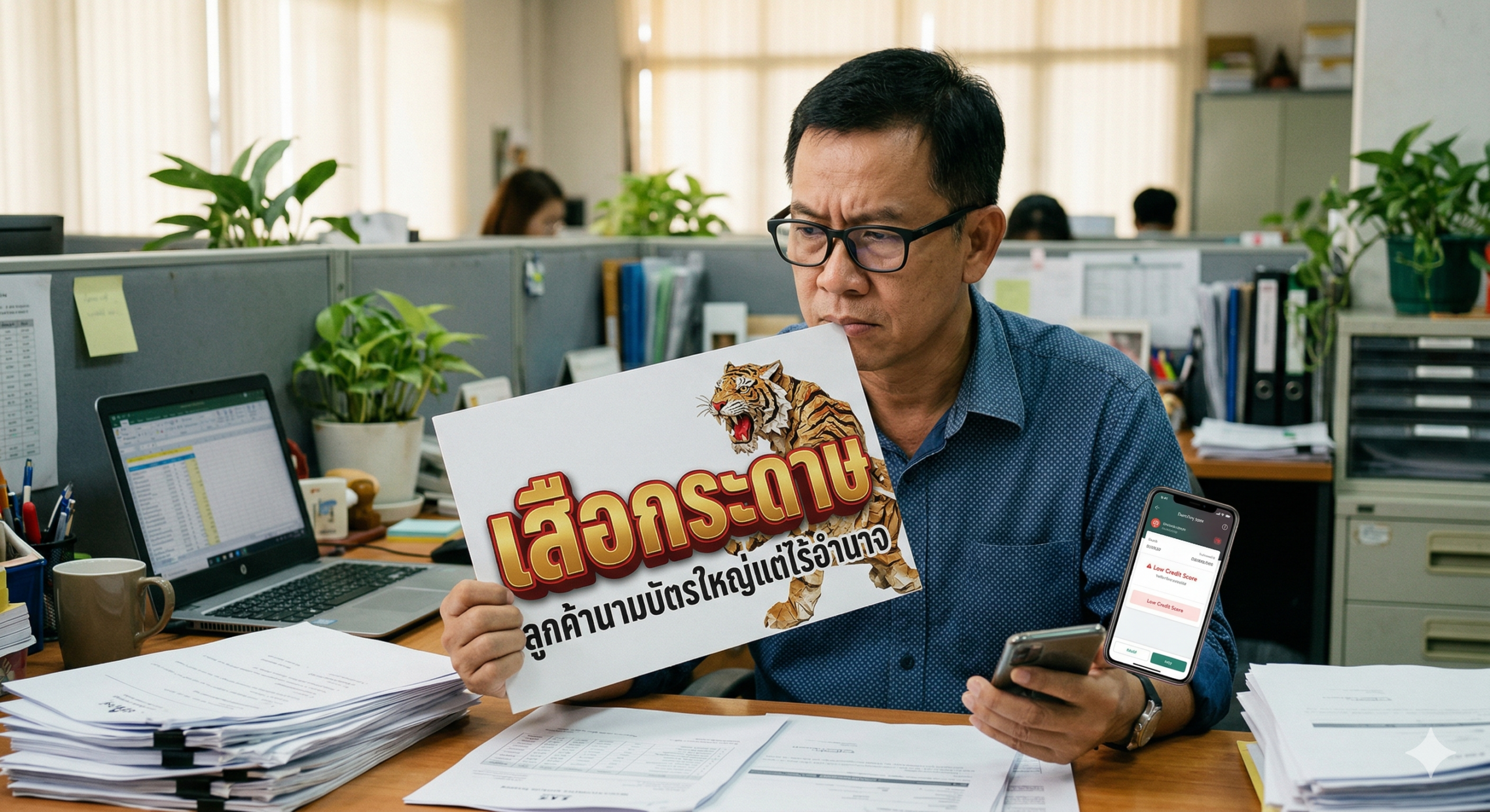 วิธีสแกน “เสือกระดาษ” ลูกค้านามบัตรใหญ่แต่ไร้อำนาจ