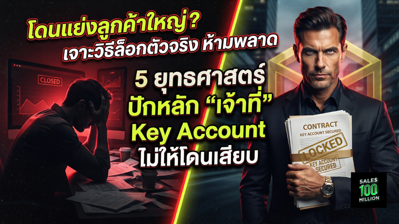 5 ยุทธศาสตร์การเป็น “เจ้าที่” ปักหลักลูกค้า Key Account ไม่ให้โดนเสียบ