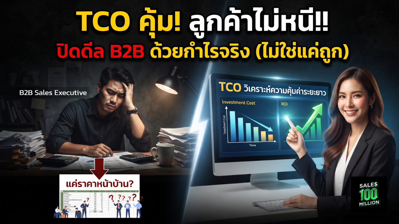 วิธีคำนวณ TCO เพื่อให้ลูกค้ามองเห็นถึงความคุ้มค่าของโครงการ B2B ระยะยาว